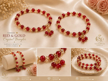 Handmade Beaded Bangles – Elegant Jewelry for Women