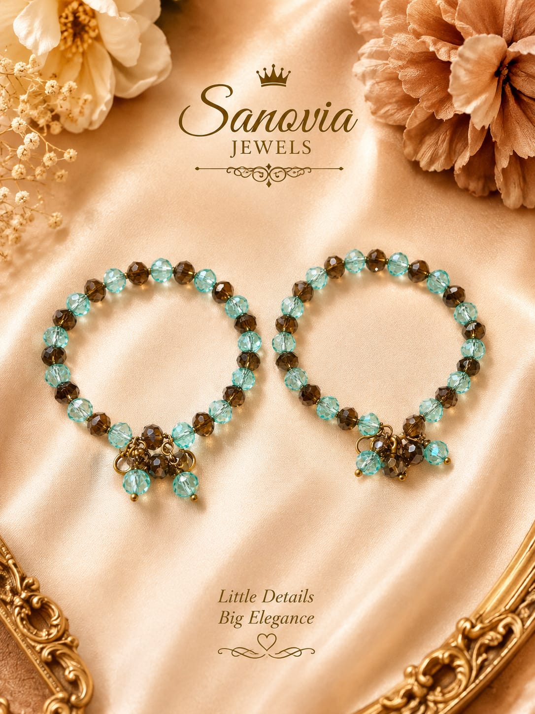 Handmade Beaded Bangles – Elegant Jewelry for Women