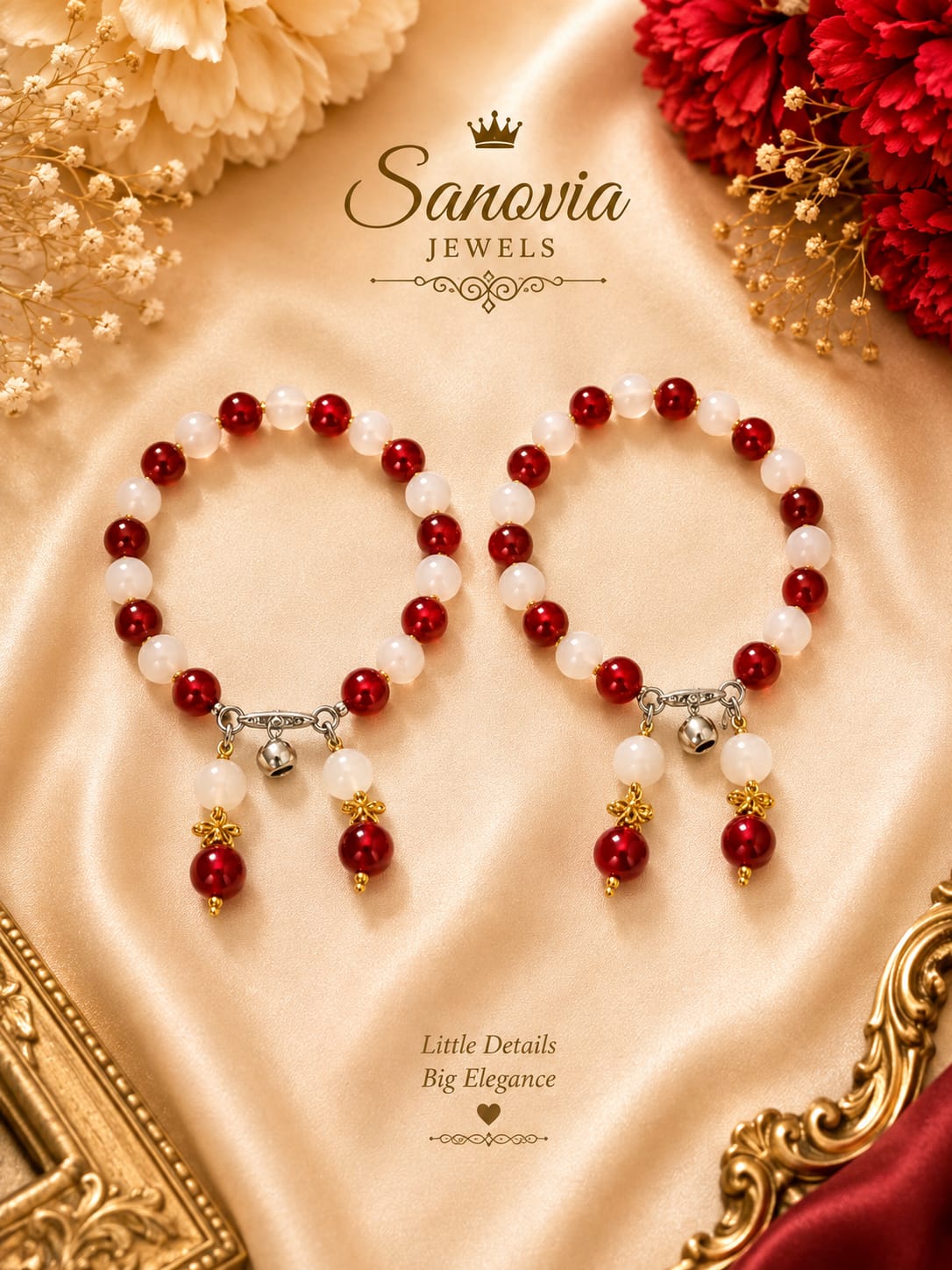 Handmade Beaded Bangles – Elegant Jewelry for Women